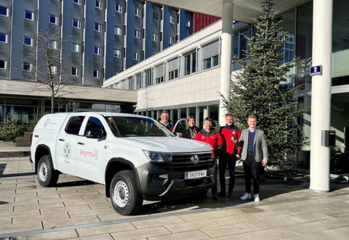  Volkswagen Nutzfahrzeuge unterstützt die Bergrettung Tirol-Westendorf