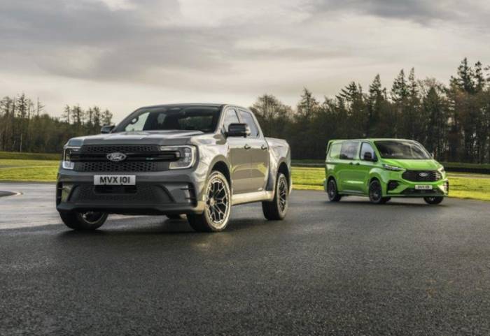  Ford Transit MS-RT und Ranger MS-RT: besonders sportliche Nutzis