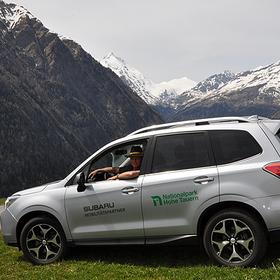  Ranger fahren auf Subaru ab