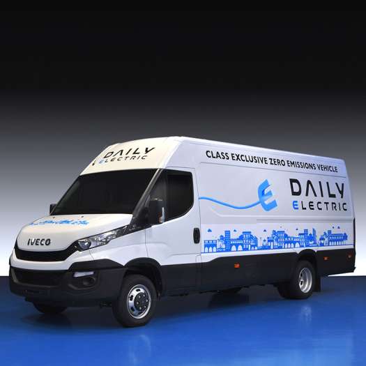  Iveco Daily elektrisch unterwegs