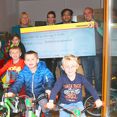  Großspende für Kinderdörfer