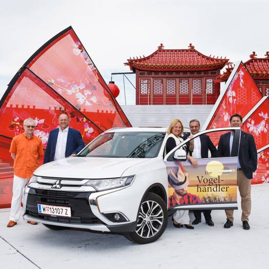  Mitsubishi macht Mörbisch mobil