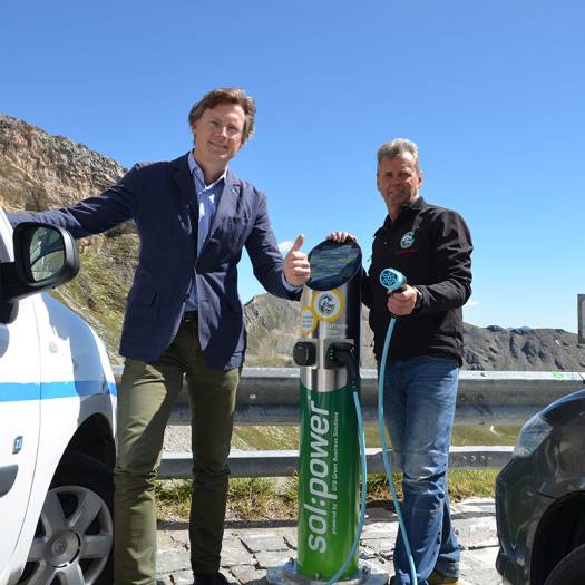  Stromtanken am Glockner