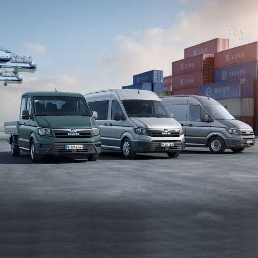  MAN: Wie der Lkw, so auch der Transporter