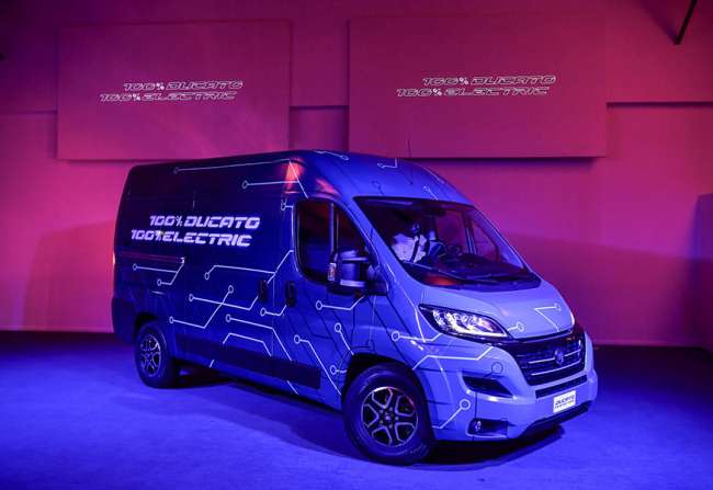  Fiat überarbeitet Ducato und bringt E-Variante