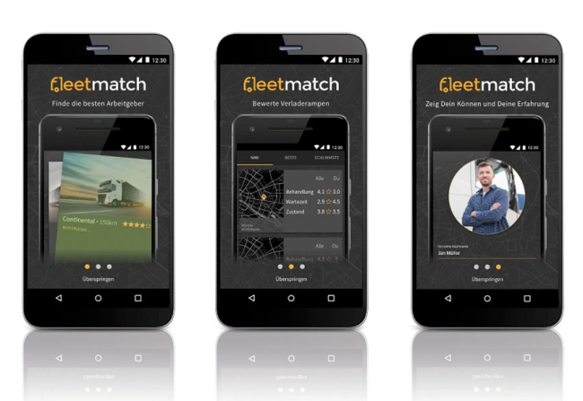  Kraftfahrer-Applikation gestartet