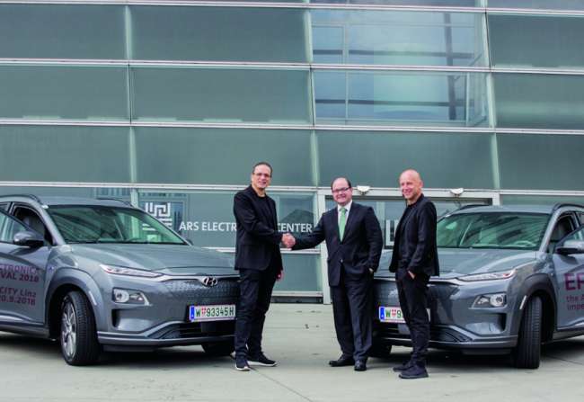  Ab nach Linz: Nexo und Ioniq Elektro