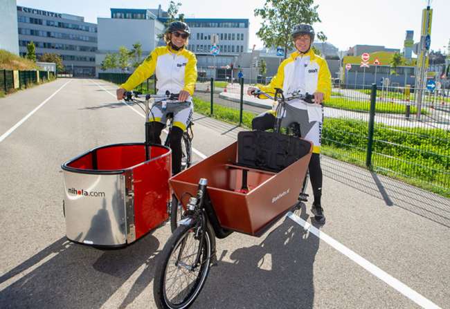  Lastenfahrräder im Fuhrpark? Darauf muss man achten!
