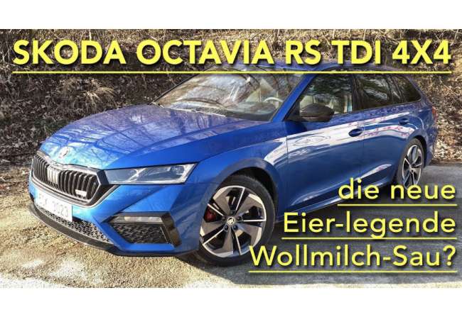  Skoda Octavia RS Combi 4x4 TDI DSG im Videotest