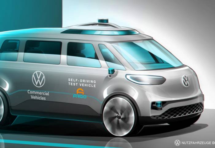  VW Nutzfahrzeuge setzt auf autonomes Fahren