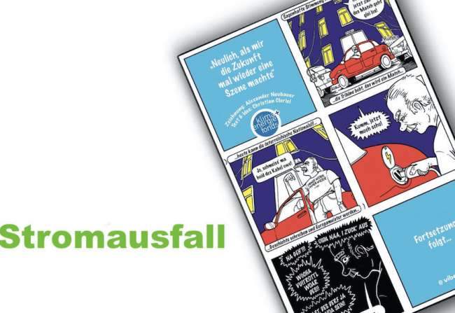  Cartoon: Stromausfall