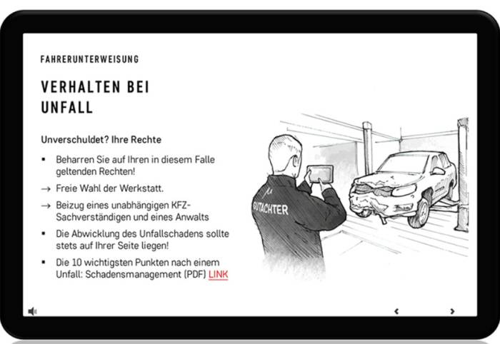  Durch E-Learning sicherer im Firmenwagen unterwegs