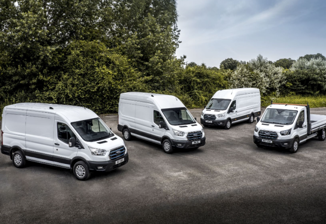  Ford E-Transit feiert Europa-Premiere