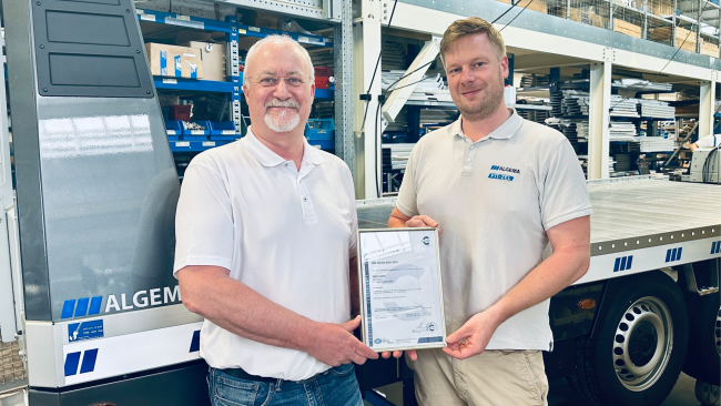 Qualität von Algema Fit-Zel erneut bestätigt