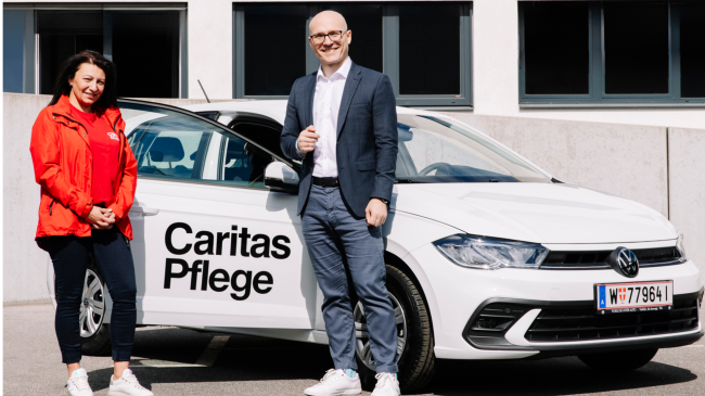  Volkswagen wird Mobilitätspartner der Caritas