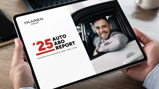 Auto-Abo-Report: Leasing und Abo nähern sich an