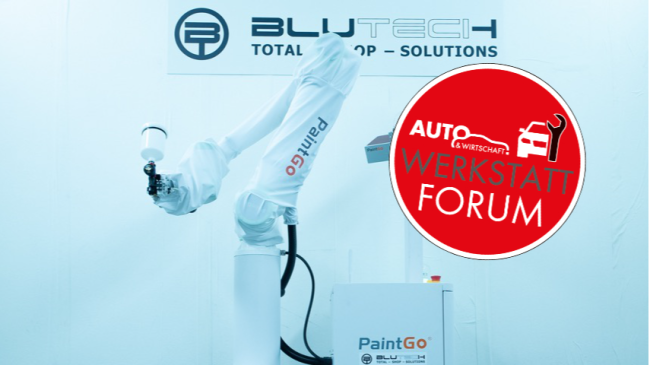  Blutech zeigt PaintGo am WERKSTATT-Forum