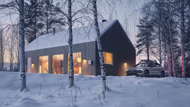 Urlaub mit dem Volvo EX30 in Lappland