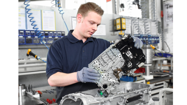 Programm an wiederaufbereiteten Komponenten wächst