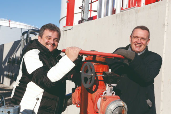  Der Erfolg soll sprudeln