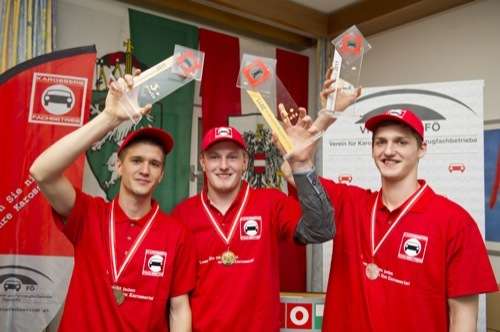  Gold: Oberösterreich – Silber: Niederösterreich – Bronze: Wien