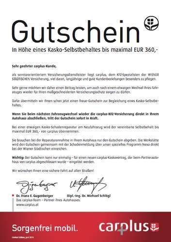  „Nicht beim Pfuscher, sondern in der Werkstätte“