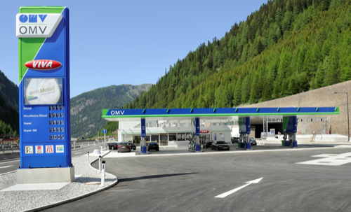  Raststation ganz weit oben