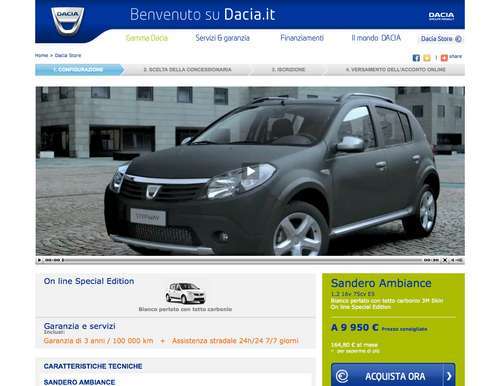  Dacia erprobt virtuelle Verkäufe