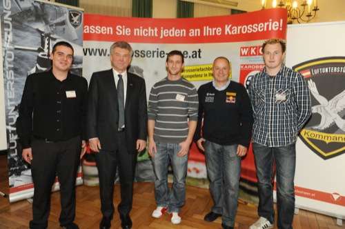  Oberösterreichs beste Nachwuchskarosseure ausgezeichnet