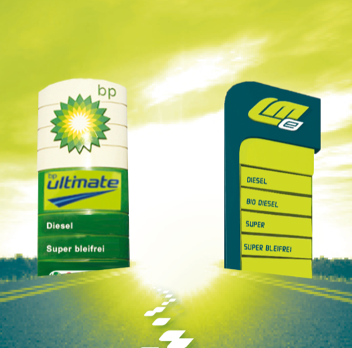  Leikermoser unter BP-Flagge