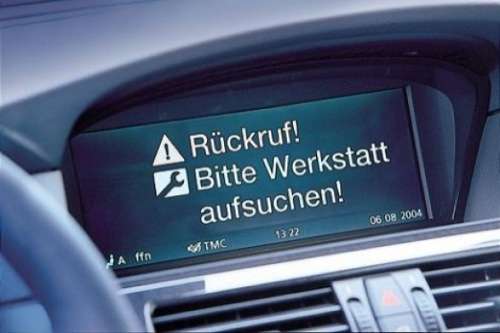  58.700 Autos zurückgerufen