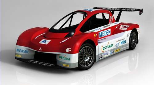  Mitsubishi tritt mit i-MiEV-Rennversion in Pikes Peak an