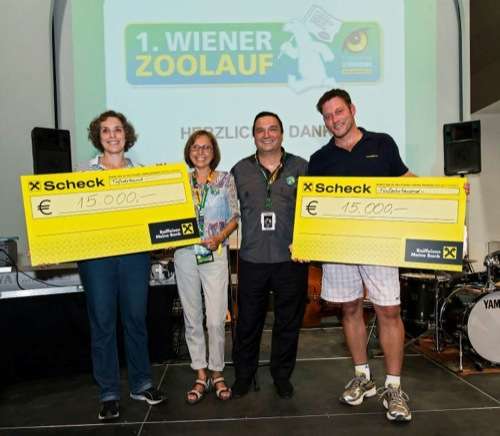  Goodyear-Mitarbeiter liefen für guten Zweck