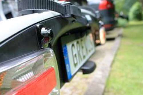  Einparkhilfe für Fahrradträger