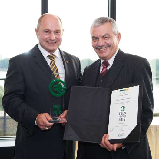  Auszeichnung zum Betriebsstart