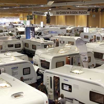  Keine Spur von Krise beim Caravan Salon