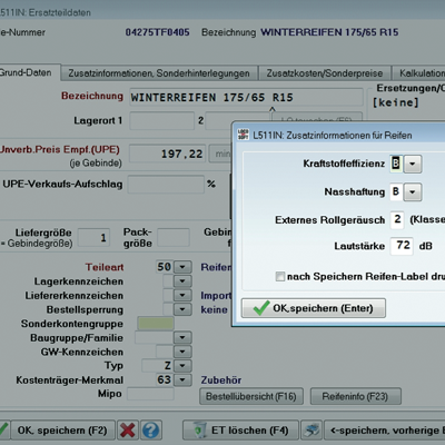  Kostenfreies Reifen-Labeling-Update 