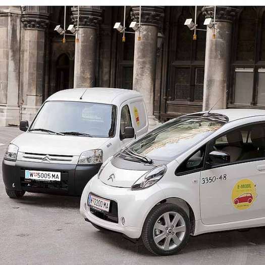  E-Fahrzeuge im Testbetrieb