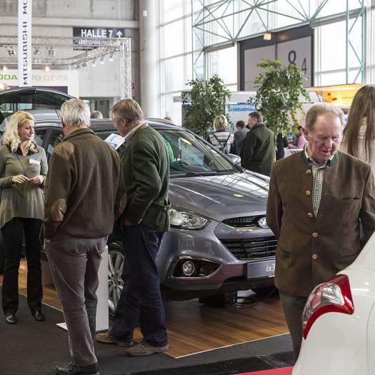  „Hohe Jagd" mit zufriedener Bilanz, „absolut allrad" mit Ausstellerrückgang