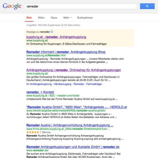  Soll ins Auge stechen