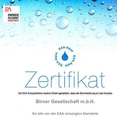  Grüner Strom für Kfz-Teilegroßhändler