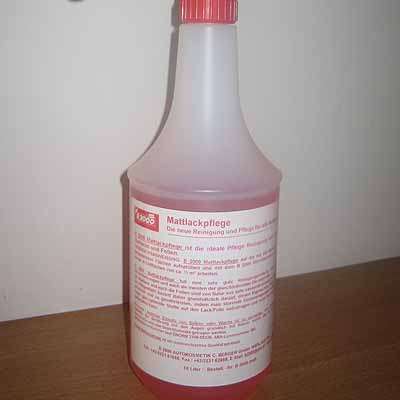   Spezialpflege für Mattlacke und Folien