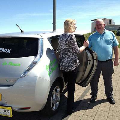  Elektro-Taxis im Zunehmen