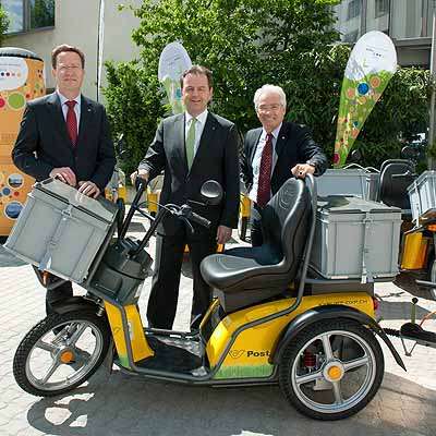  Post: 1.000 E-Fahrzeuge bis 2015
