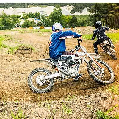  Motocross auf „grünen“ Bikes