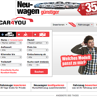  Konzentration auf Schweizer Online-Markt