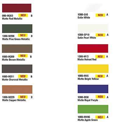  Matte Farbtöne hoch im Kurs