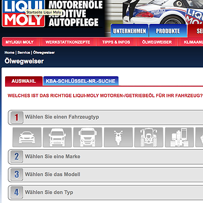  Der Weg zum richtigen Öl