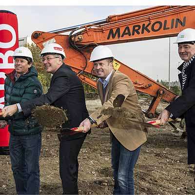  Spatenstich für neues Landeszentrum