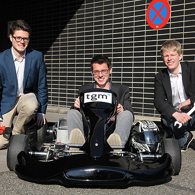  Schüler bauen Elektro-Gokart